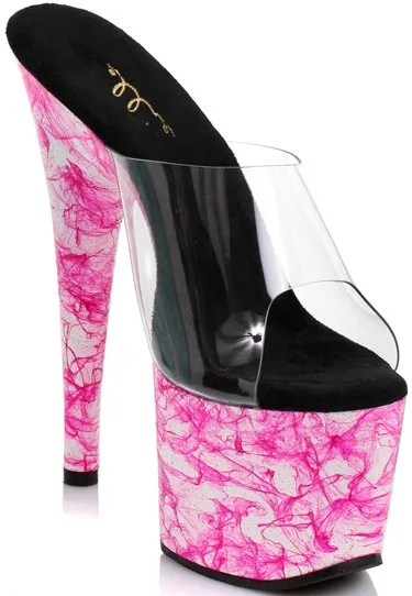 7" Stiletto Mule Sandal Platform (ES709-WEB)