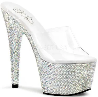 7" Stiletto Rhinestone Platform (Bejeweled-701DM)