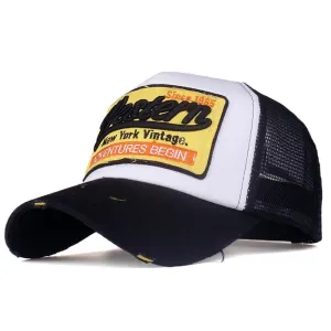 Black Light Bird Stylish Baseball Hats for Men - Adjustable Relaxed Fit Cool Strapback Caps