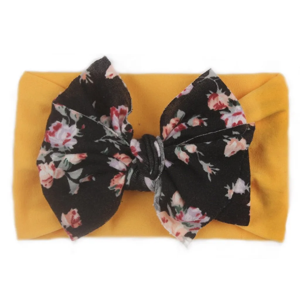 Boho Baby Floral Comfy Headbands