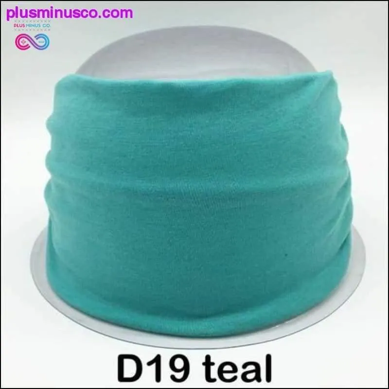 Boho Elastic Wide Turban for Women at PlusMinusCo.com
