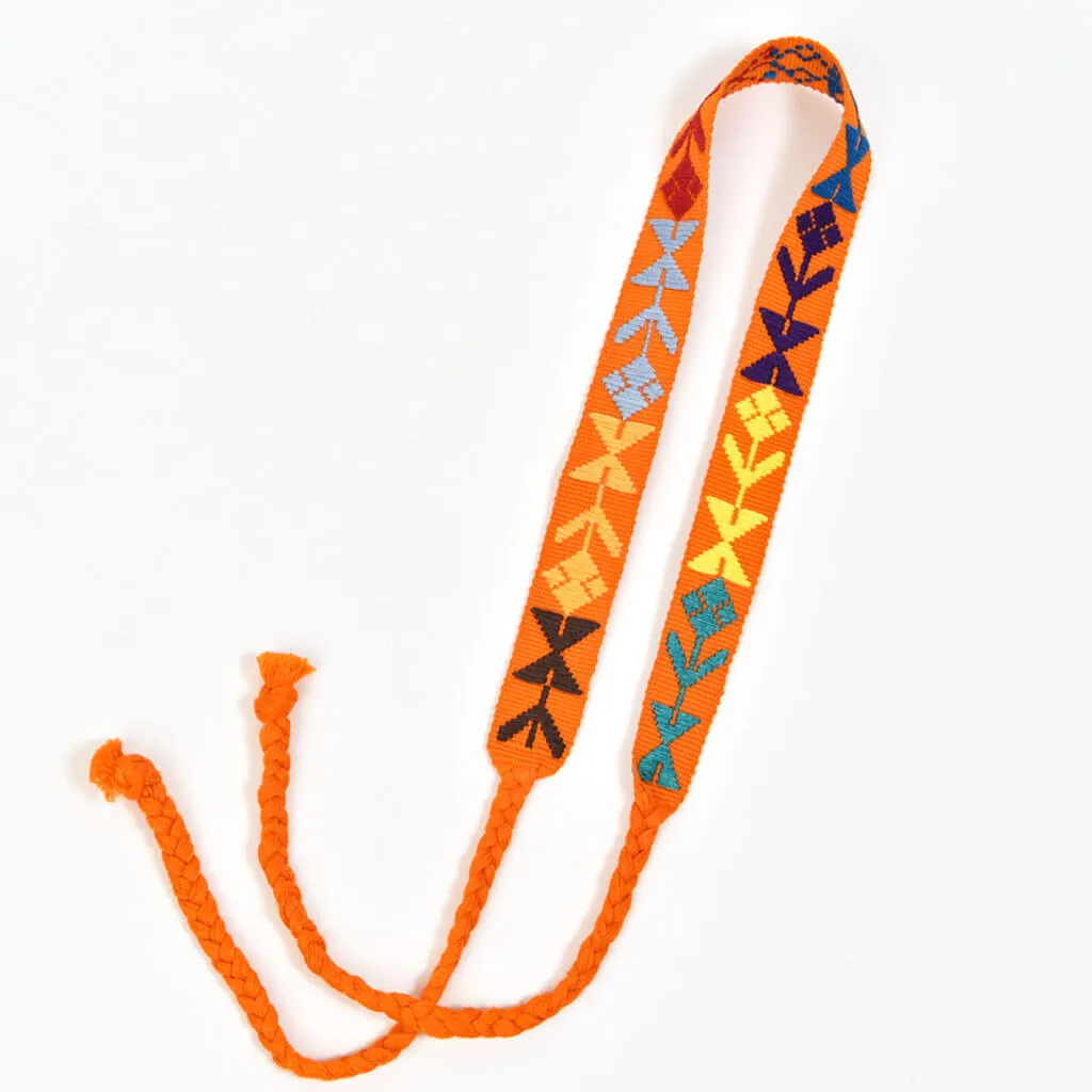 Boho Skinny Headband | Tangerine