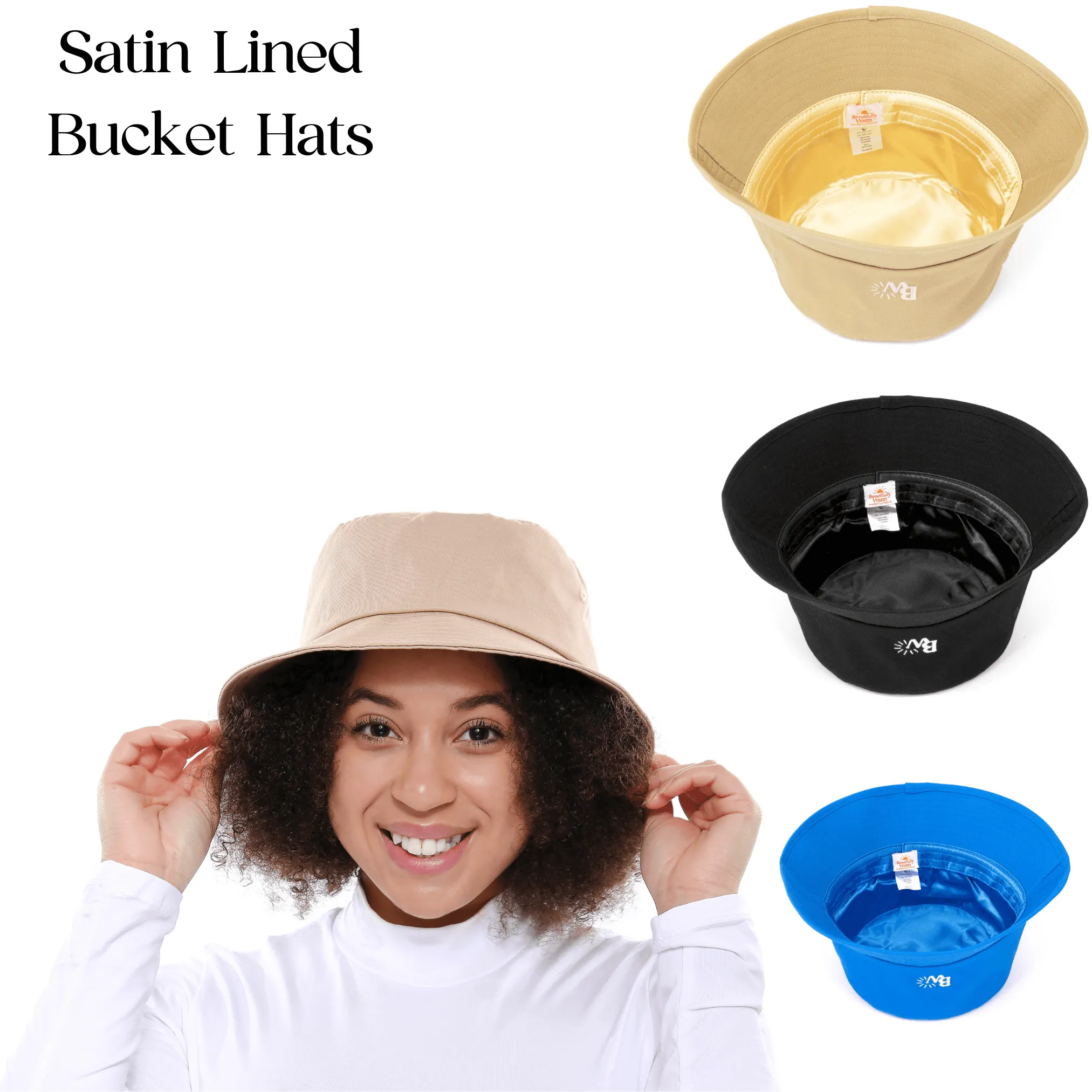 Bucket Hat - Satin Lined