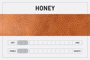 CELESTE LEATHER HOBO BAG - HONEY