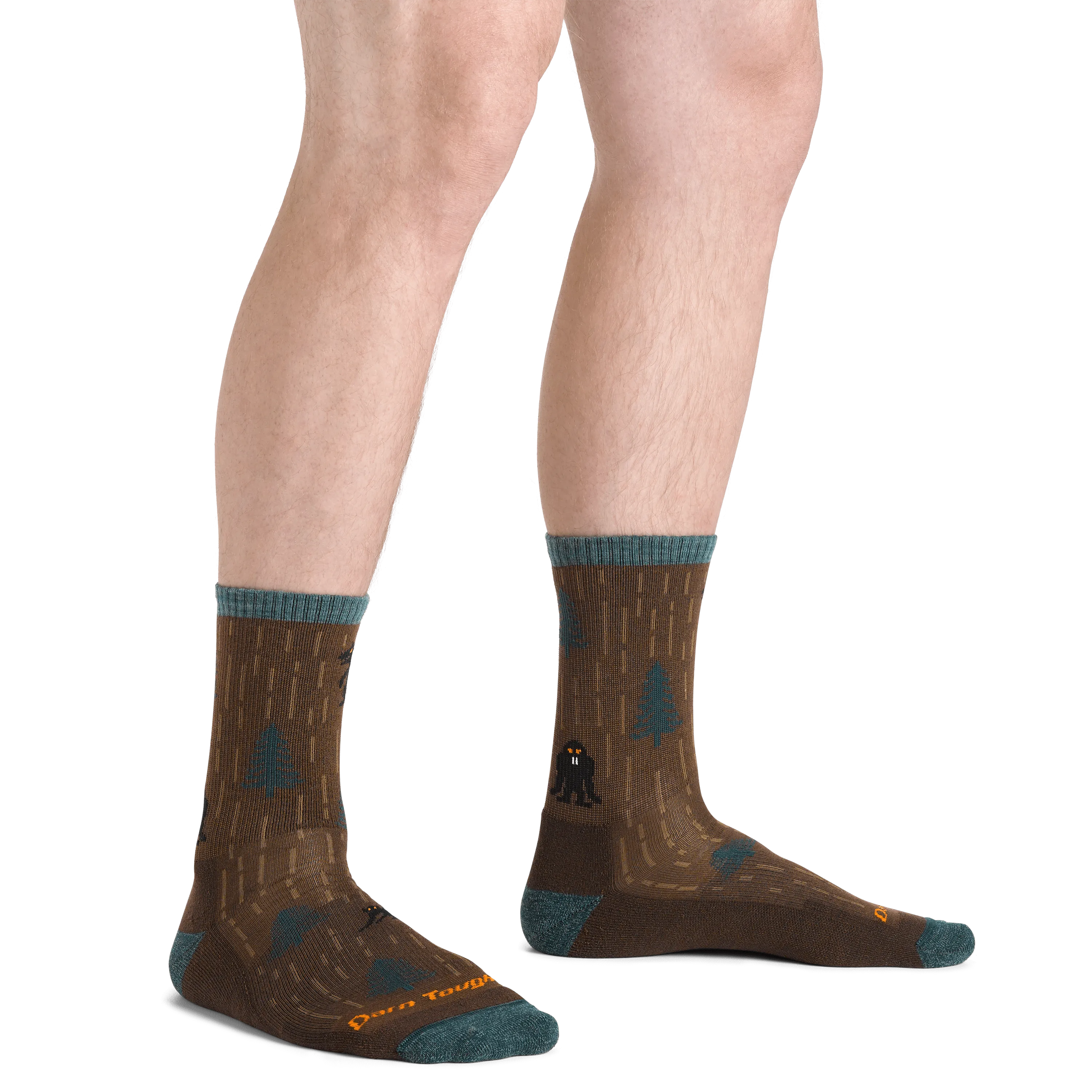 Darn Tough Mens Yarn Goblin Micro Crew Lightweight Hiking Socks - Clearance