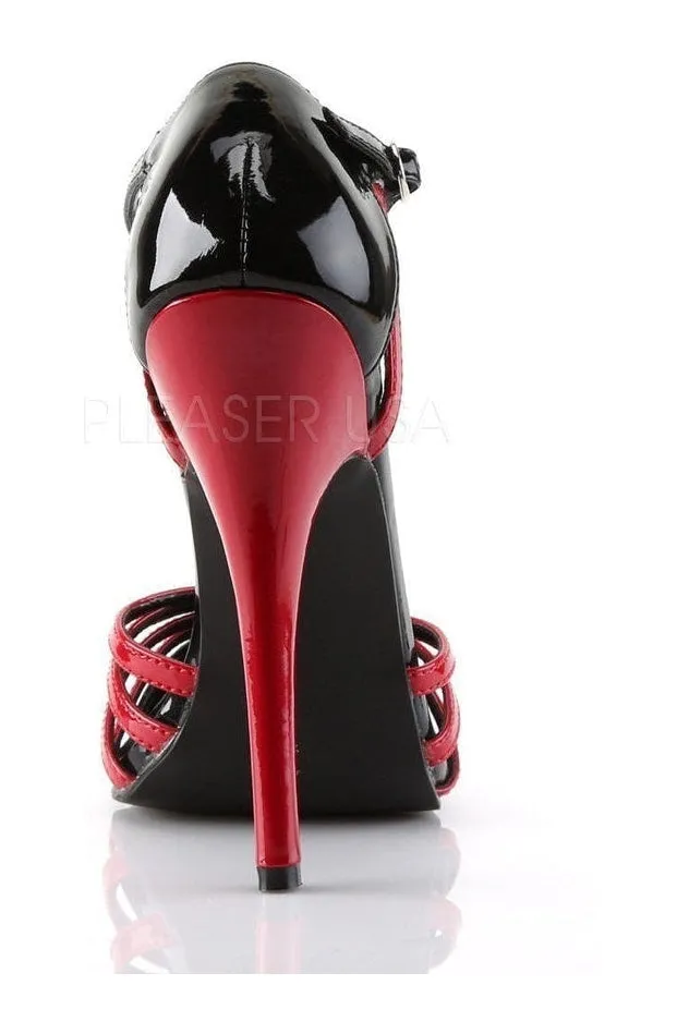DOMINA-412 Pump | Black Patent