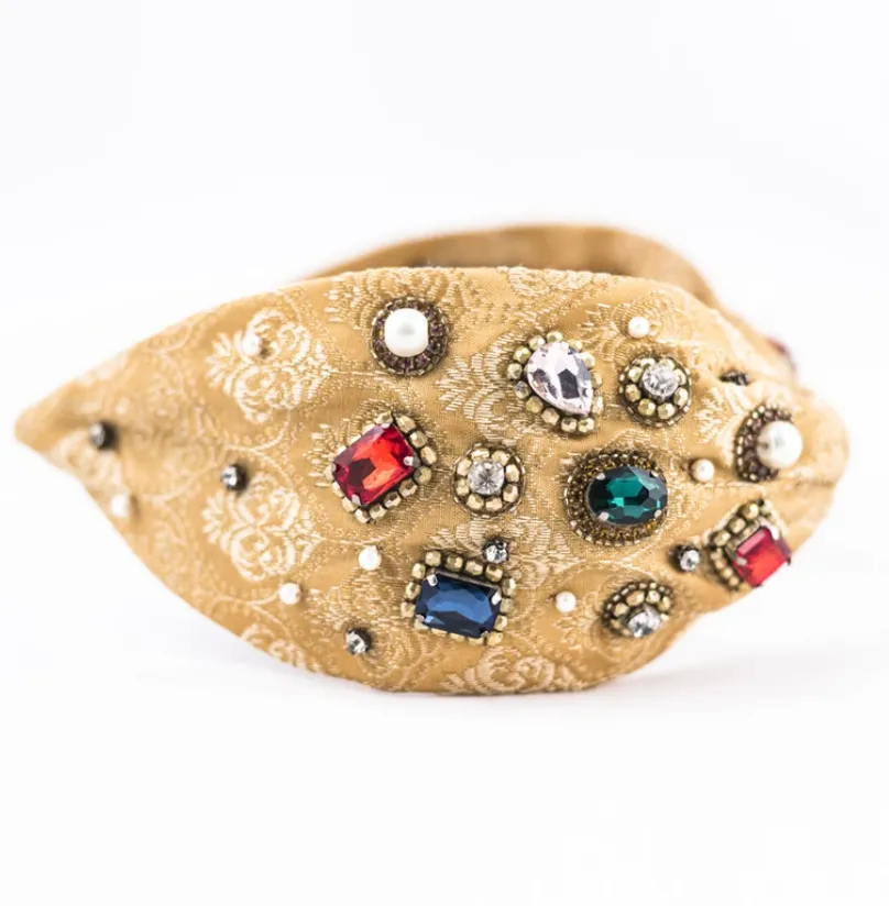 Gold Jewel Headband