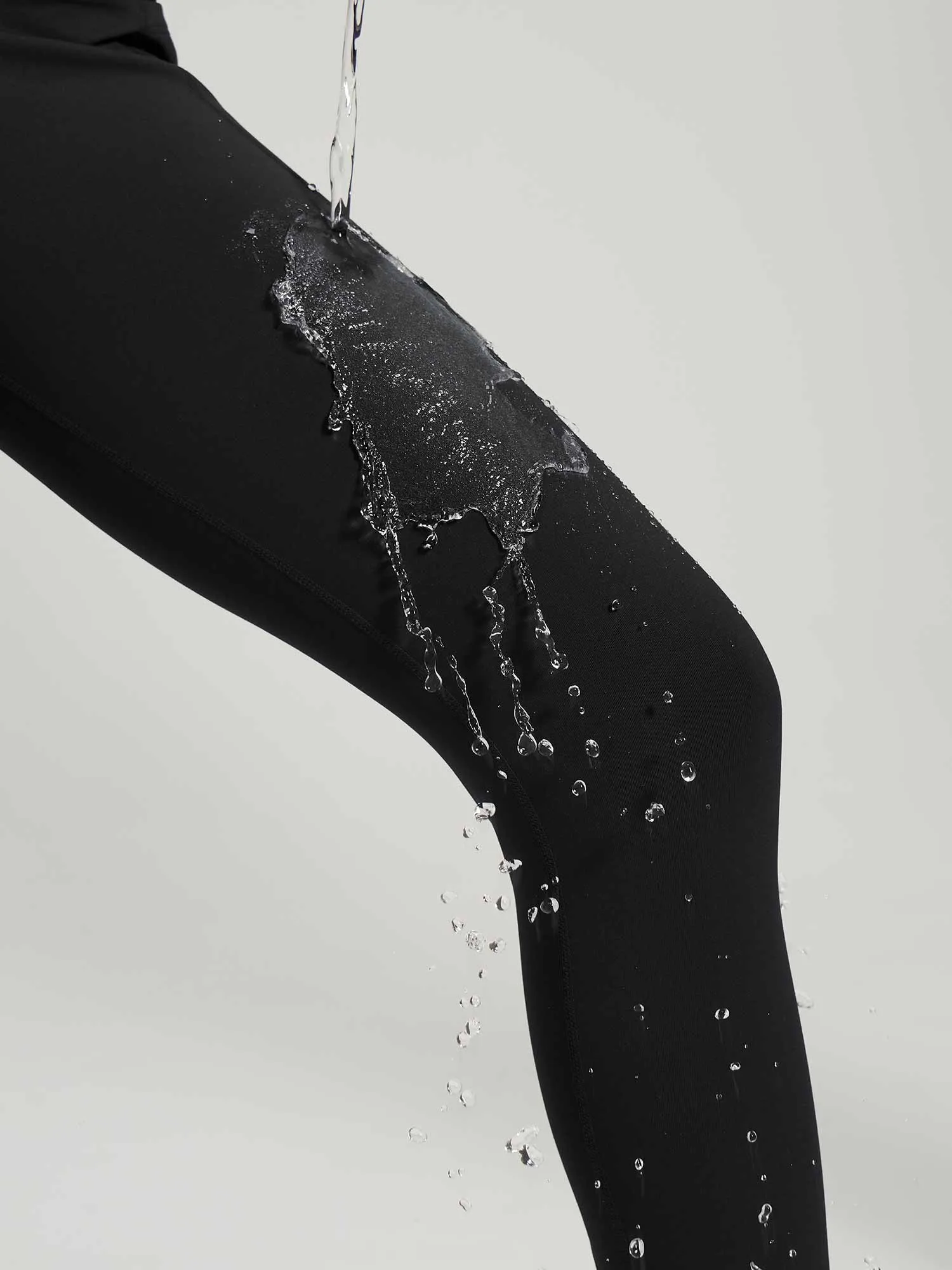 Laureate Zipper Pockets Fleece Lined Leggings