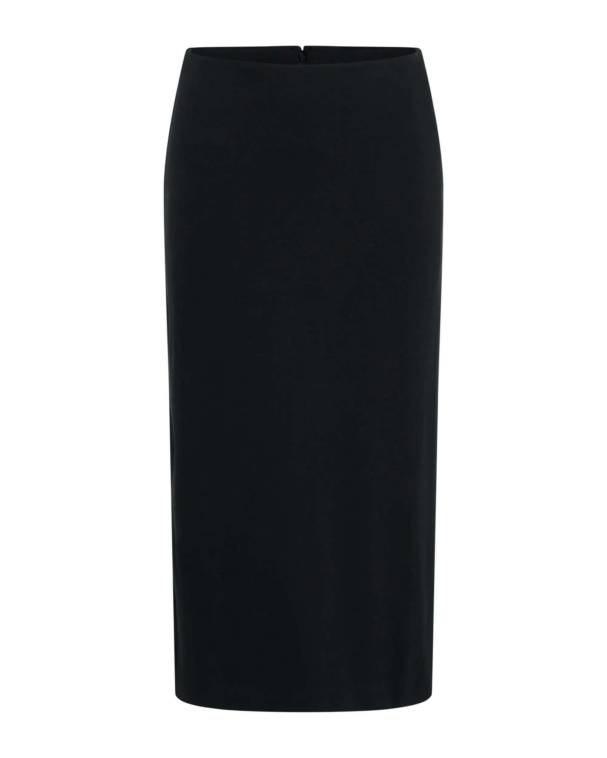 MODE SPLIT SIDE MIDI SKIRT | WASHED BLACK | FINAL SALE