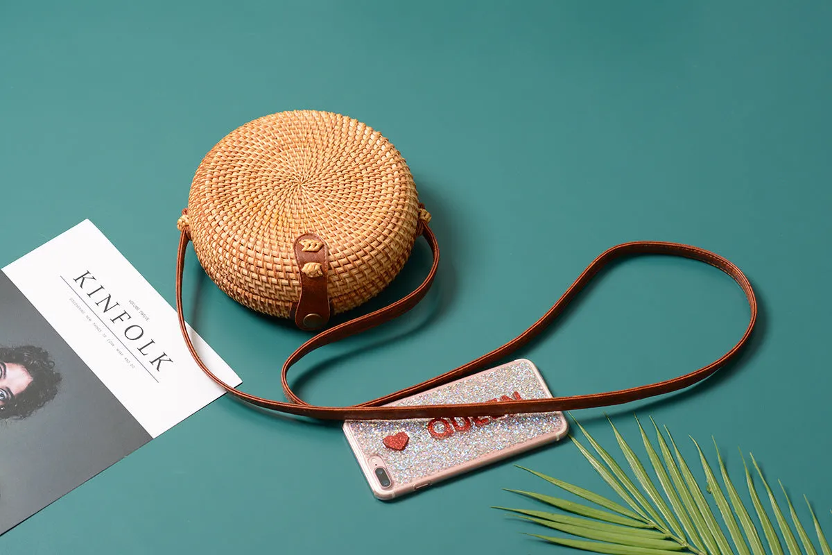 Natalie Bohemian Circle Cross Body Bag