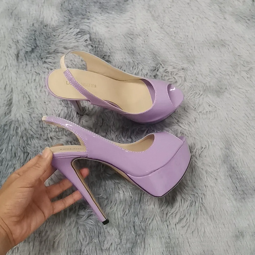 Open Toe Platform Sandals