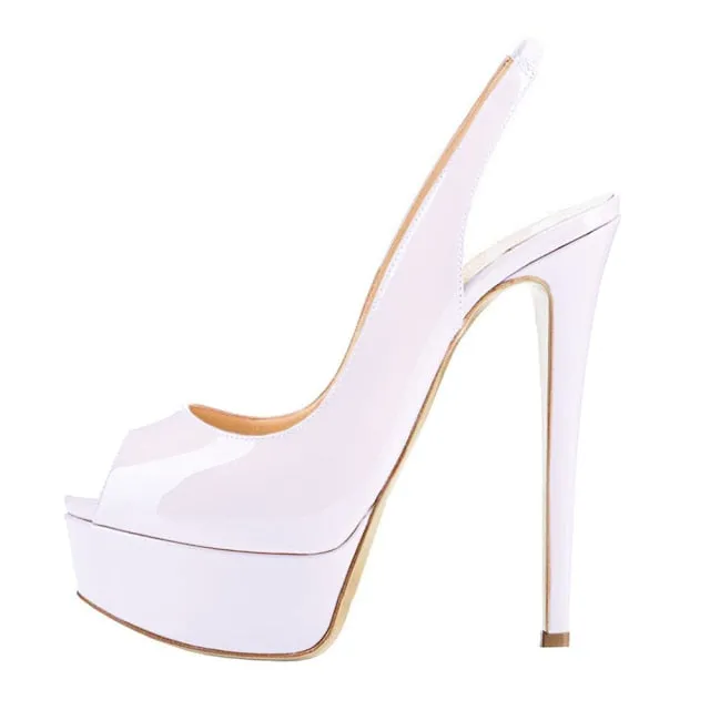 Open Toe Platform Sandals
