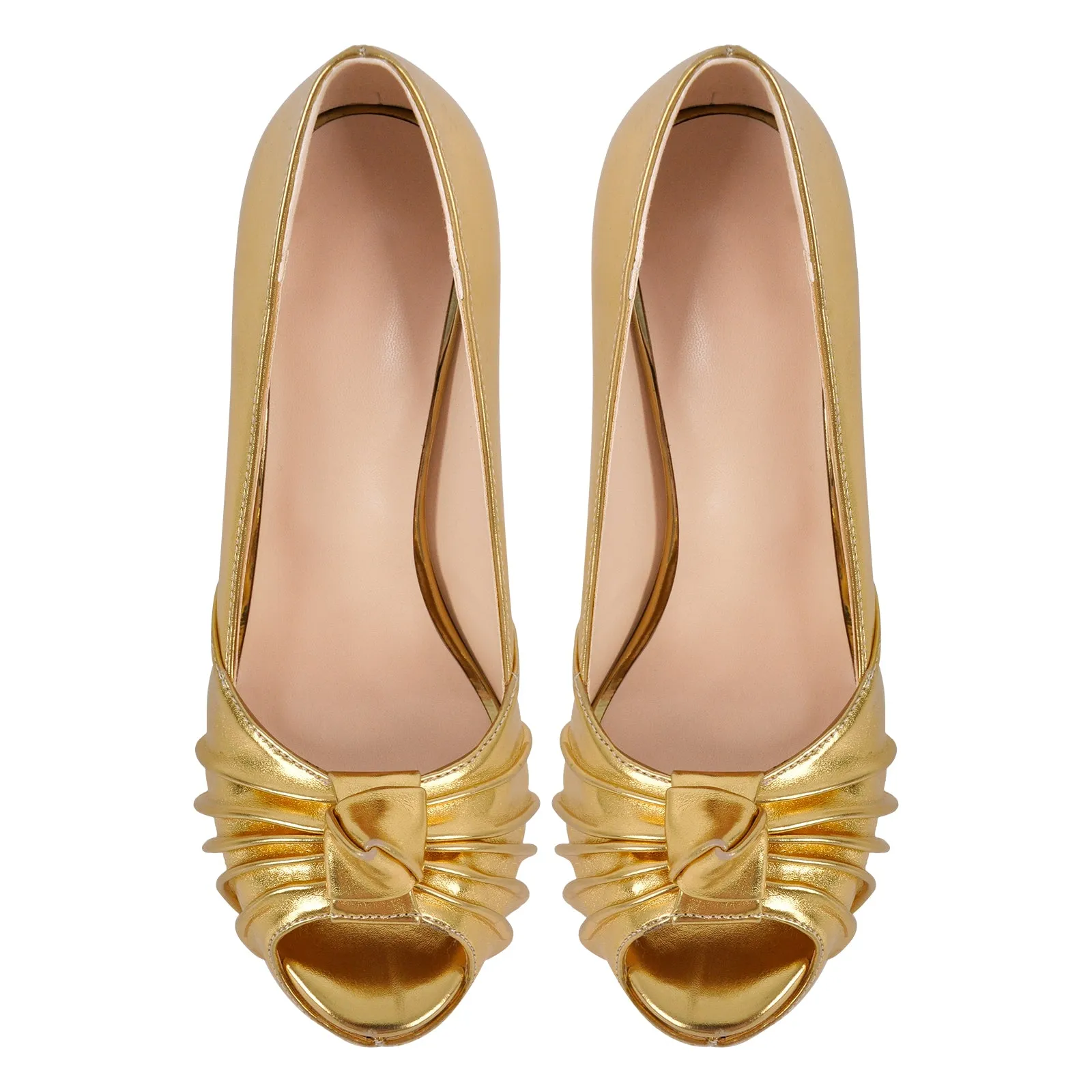 Peep Toe Platform Stiletto High Heels