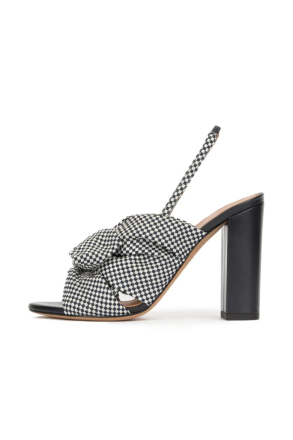 Roycebridal Satin Peep Toe Chunky Heel Outdoor Shoes With Bow-Knot