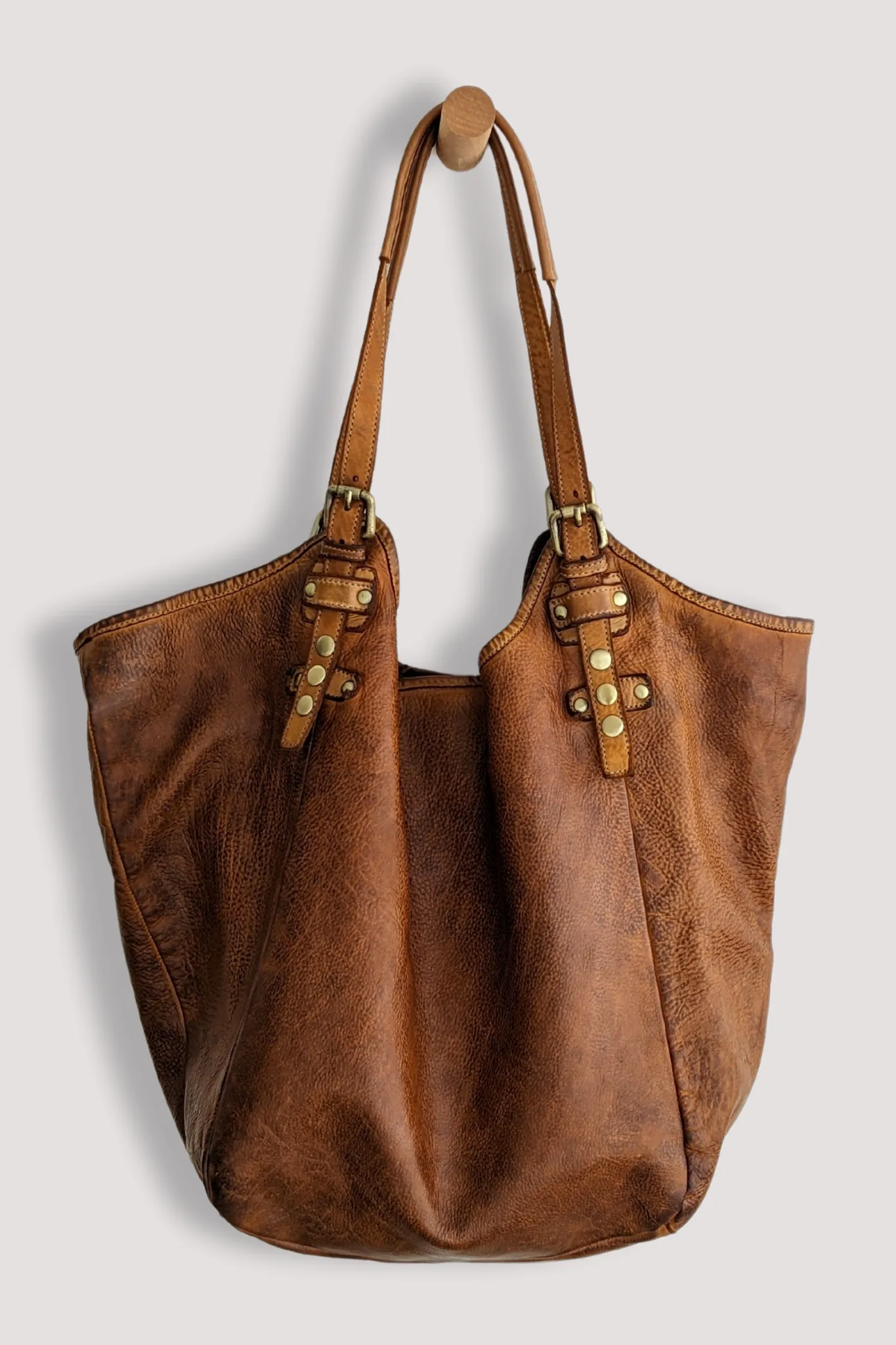 Soft & Slouchy Hobo - Cognac Rocks - CANADA ( sold out, sign up for restock notices)
