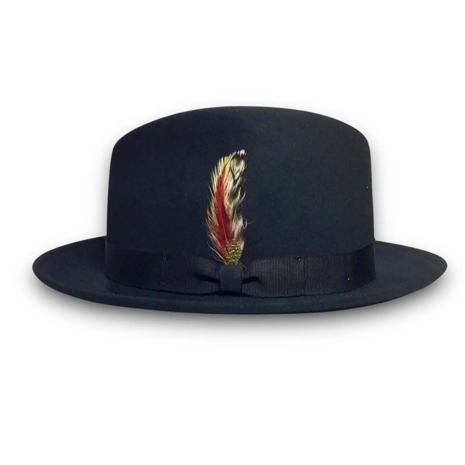 the FLAMEKEEPERS HAT CLUB TORCH MB BLACK FEDORA
