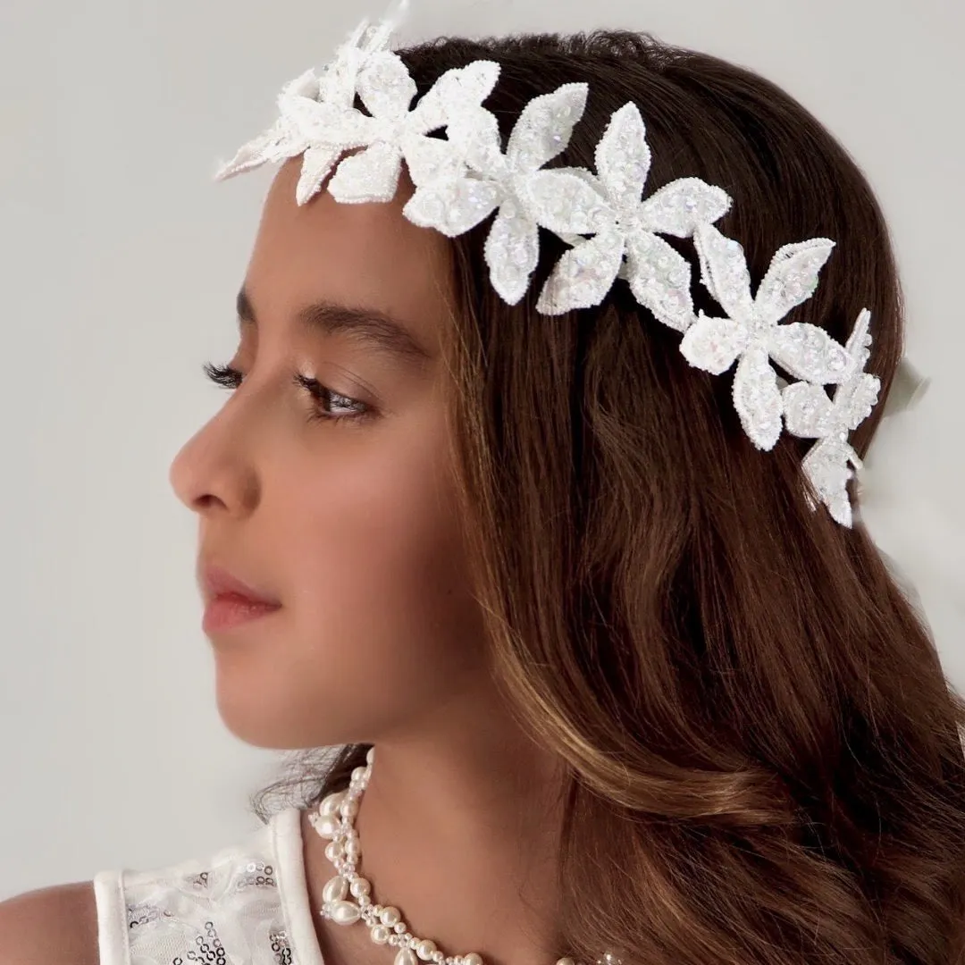The Raziel Goddess Flower Hair Garland