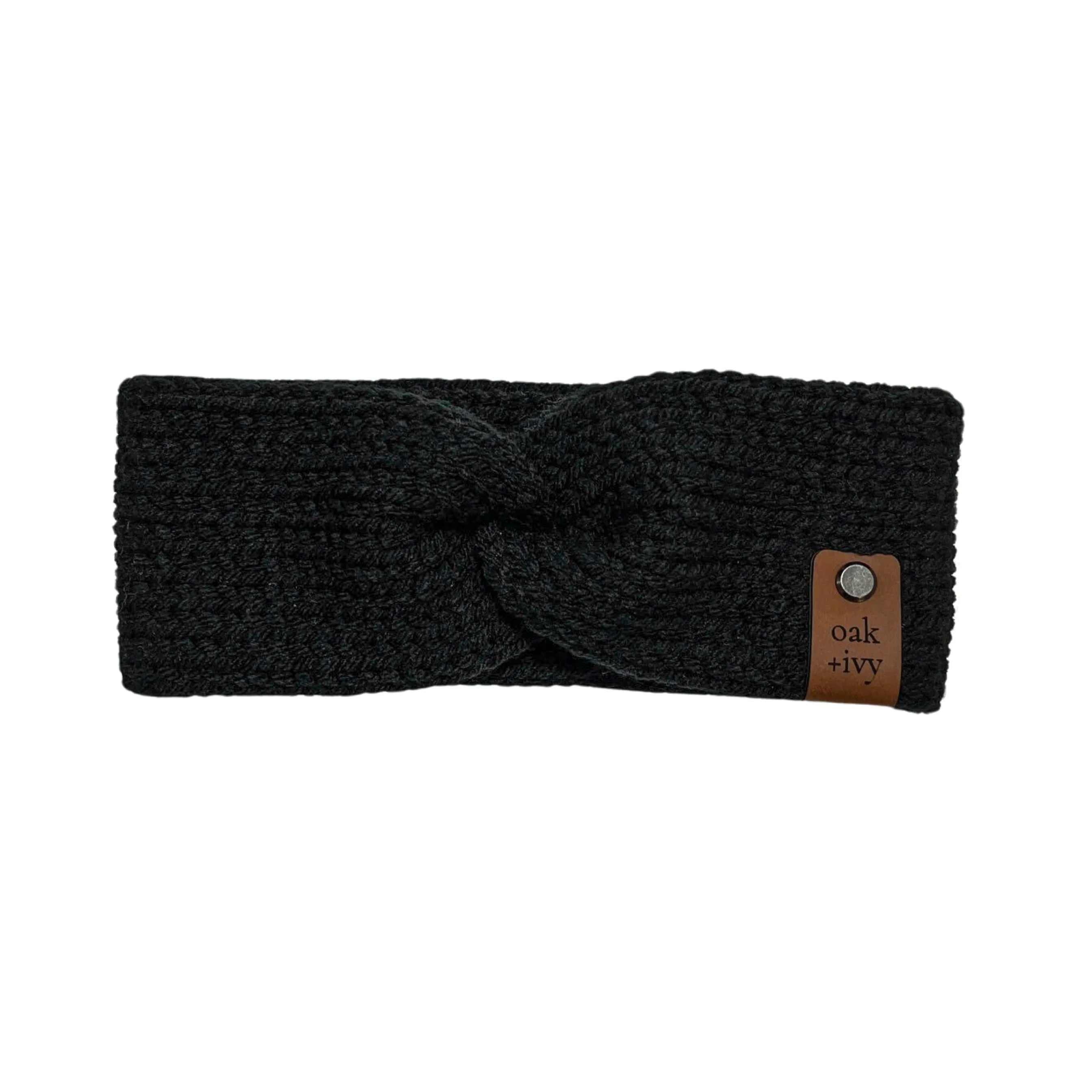 Women's Wanderlust Knit Headband - Black